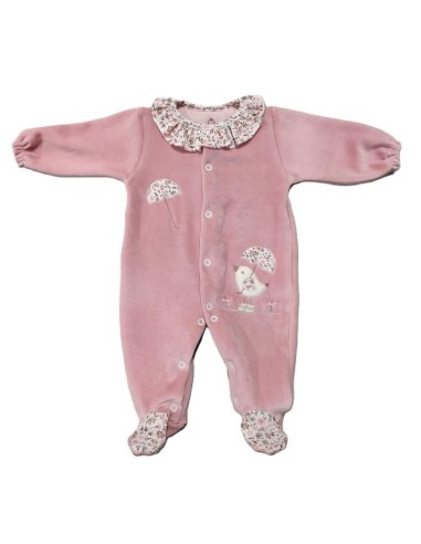 Bera pijama pelele cerrado pajarito BR35133C