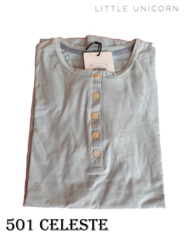 Little big camison mujer cuello tapeta manga corta 501