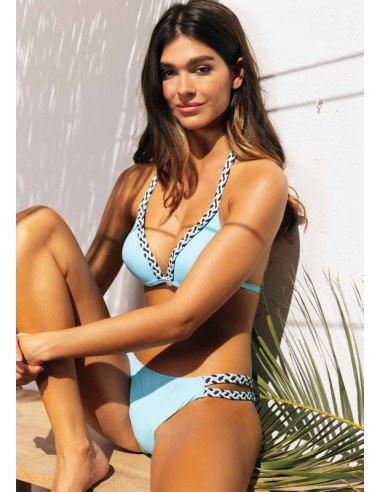 Admas bikini mujer triangulo con push up 15334