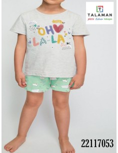Tobogan pijama infantil niña manga larga pantlon largo 22117053