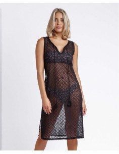 Admas vestido de playa para mujer tipo crochet 19745