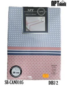 Npt juego de sabanas 3 piezas tergal SB CANO105 2