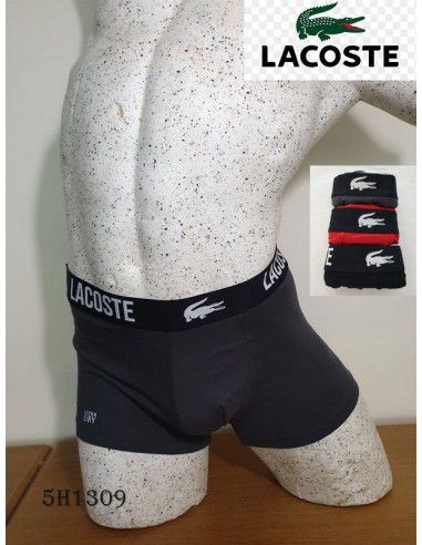 Lacoste pack de 3 boxer hombre 5H1309