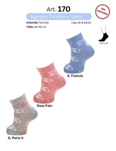 Rodfer calcetin tobillero fantasia niños 170