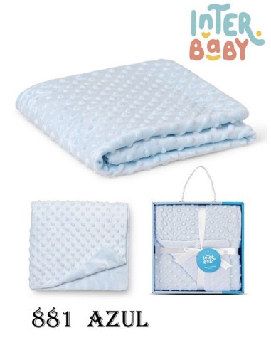 Interbaby manta topitos 80x110 881