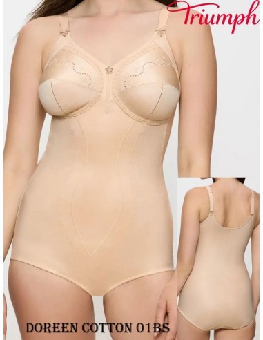 Triumph body mujer sin aros moldeador copa B DOREEN COTTON 01 BS