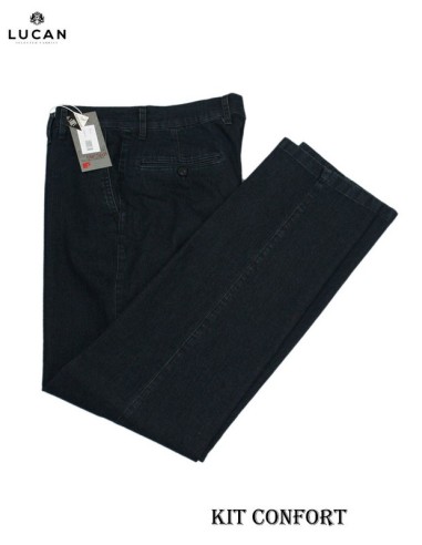 Lucan pantalon vaquero de hombre con elastano bolsillo frnaces KIT CONFORT