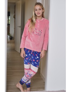 Muslher pijama  niña spanex estampado tribal 254609