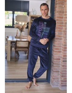 Muslher pijama  hombre spandex estampado "nature" 255621