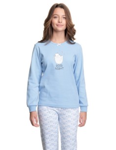 Even pijama interlock niña 7596