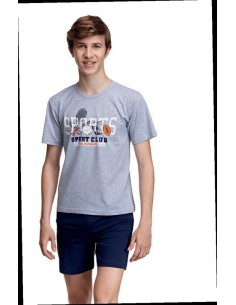 Asman pijama corto niño 7539