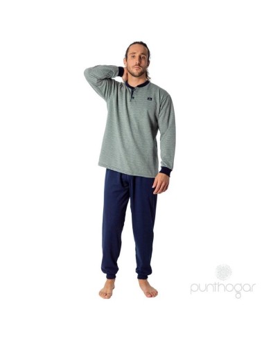 Dormen pijama de hombre cuello tapeta 60022