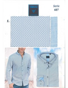 Davo camisa de hombre 487