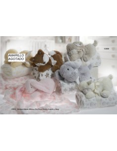 Gamberritos pack regalo de  muñeco mas manta 10899