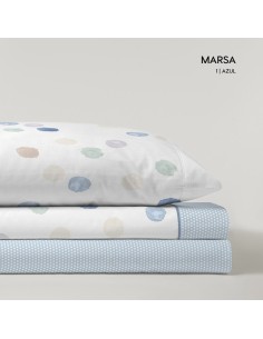 Catotex juego de sabanas 3 piezas de coralina 210 gramos calidad kabeli MARSA  2