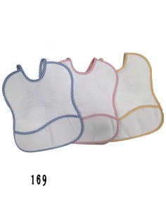 Interbaby babero de bordar grande 169