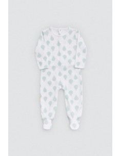 Ysabel mora  pelele de bebé de manga larga con interior afelpado de algodón  25424