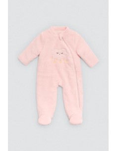 Ysabel mora  buzo de bebé de manga larga y cierre de cremallera  25430