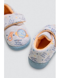 Ysabel mora  zapatillas de casa para bebé cerradas con tira adherente y plantila extraíble suela de caucho, gruesa y duradera 54 2