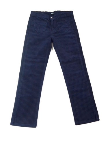 Caramelo Pantalon Bombazine cuadros 020301217