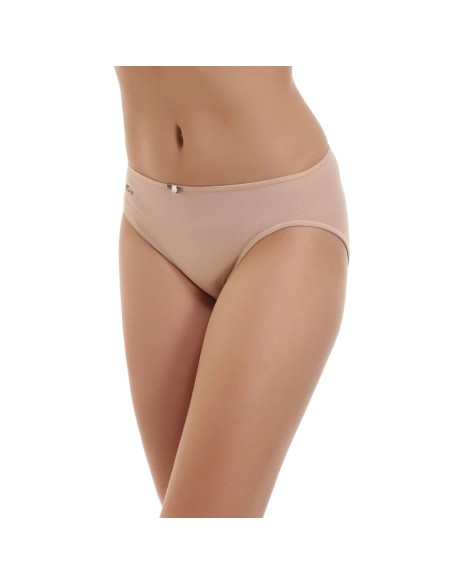 Even braga chica 95% algodon sin costuras aplique flor.  6746
