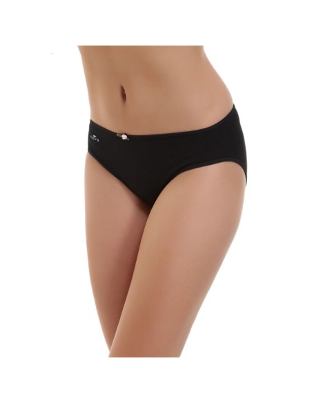 Even braga chica 95% algodon sin costuras aplique flor.  6746