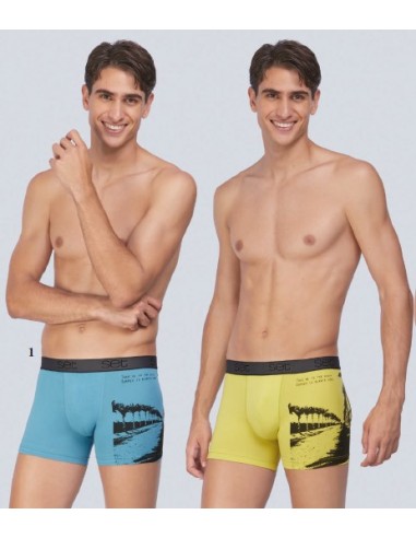 Set Boxer hombre motivo estampado HAWAI 18548