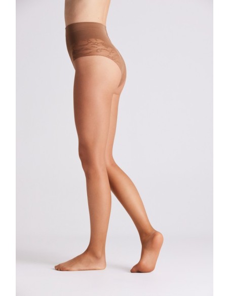 Ysabel mora panty con braga reductura fantasia 10 den. 16500