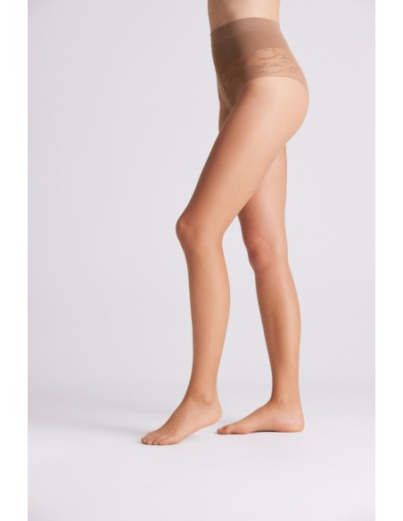 Ysabel mora panty con braga reductura fantasia 10 den. 16500