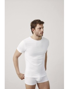 Ysabel mora camiseta hombre manga corta algodon 20102 2