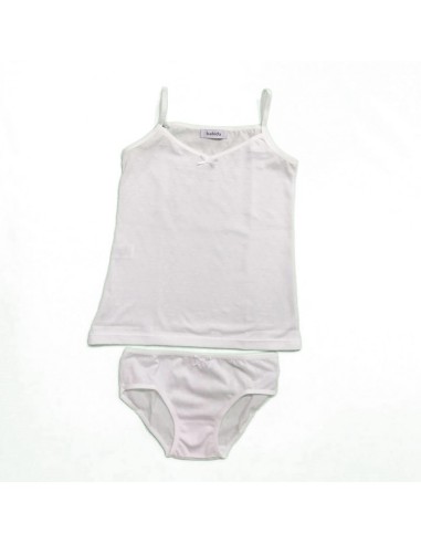 Babidu conjunto bebe cubre y braga perle 3027