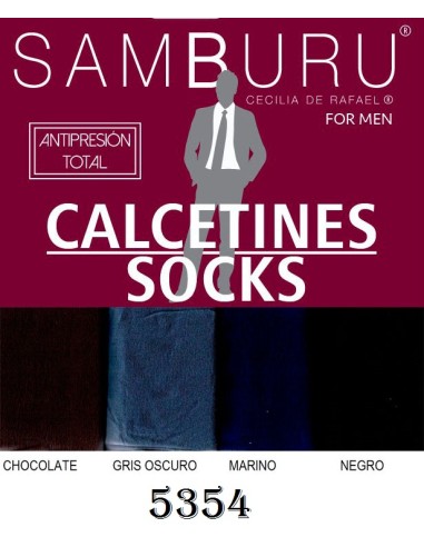 Samburu. pack 2 pares ejecutivos unisex piel melocoton 50 den 5354