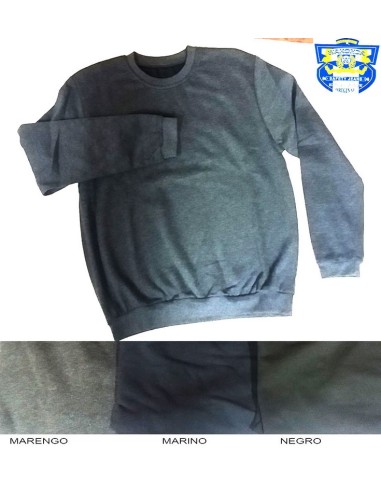 Waconda sudadera unisex cuello redondo 100% algodon 804 804