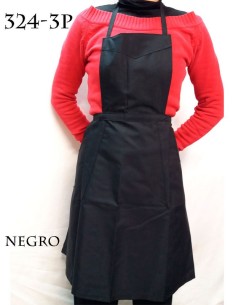 Gaspar delantal peto 3 paños bolsillo pantalon 324-3P 2
