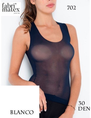 Fabrimatex camiseta sin mangas segunda piel  espuma  30 den 702