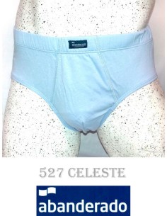 Abanderado slip hombre 100% algodon abierto con bragueta 527 2