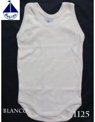 Babidu body bebe verano asas liso 1125