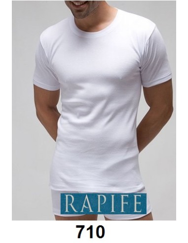 Rapife camiseta caballero manga corta cuello redondo  710