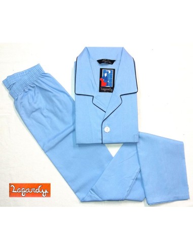 Lagardy pijama hombre tela   cuello solapa.  380