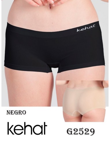 Kehat basico pack 2 culote sin costuras 92%poliamida G2529