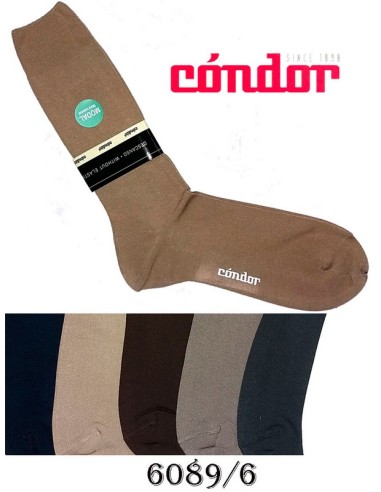 Calcetines de modal antipresion para hombre 6089/6