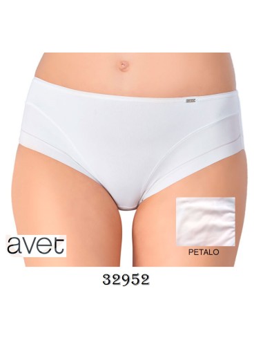 Avet  braga mujer microfibra con costura central posterior 32952