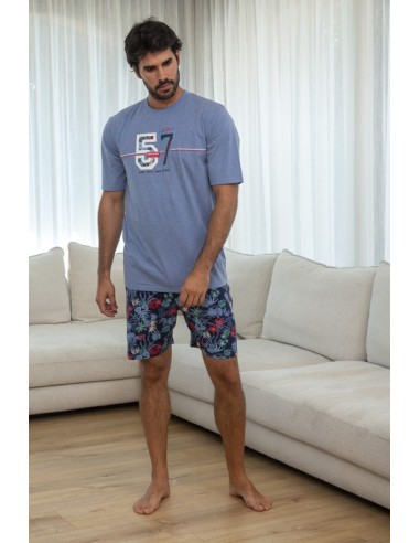 Muslher pijama hombre manga corta nº 57 245014