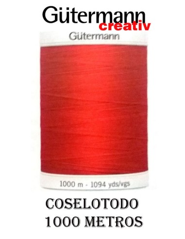 Gutermann caja 5 bobinas de 1.000 metros  hilo M303 COSELOTODO