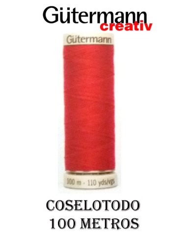 Gutermann caja 5 bobinas de 100 metros  hilo M303 COSELOTODO