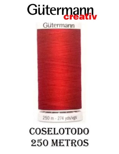 Gutermann caja 5 bobinas de 250 metros  hilo M303 COSELOTODO