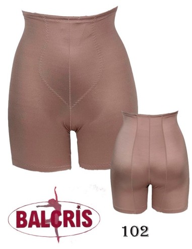 Balcris Faja panty compresion media tres costuras traseras 102