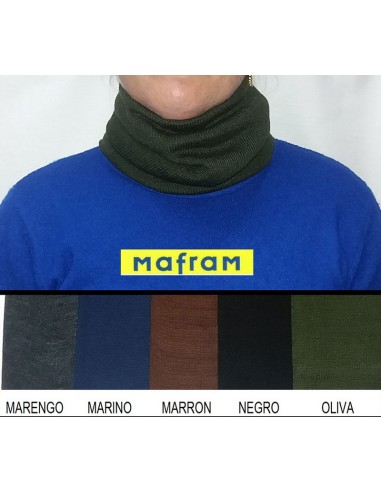 Mafram. tapa cuello punto liso adulto 201