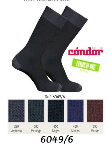 Condor calcetin descanso modal hombre invierno 6049/6