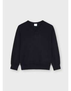 Mayoral jersey  cuello pico colegial 30310